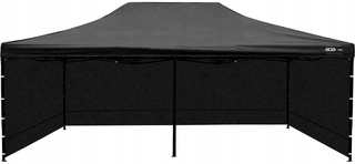 Záhradný stan, pavilon - Trojplášťový stan Aga 6 x 3 x 2,9 m zelený